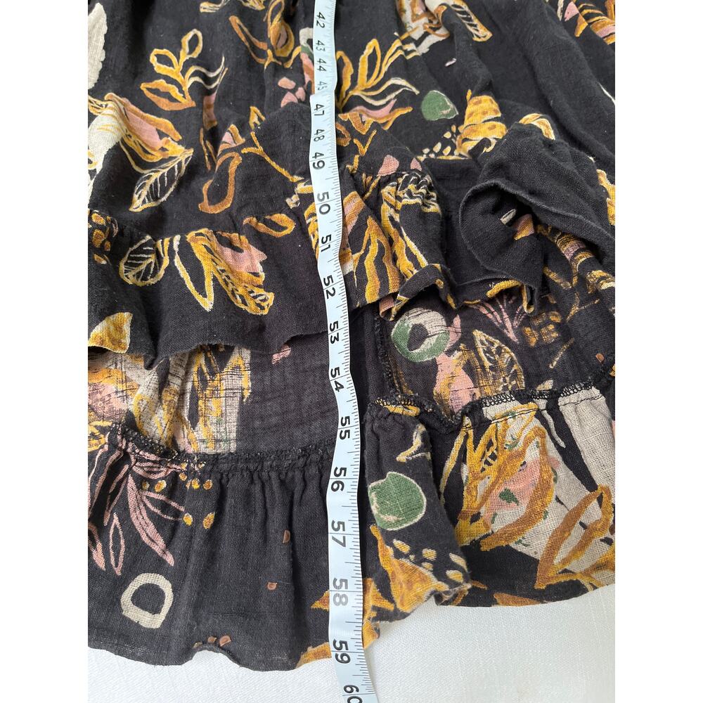 Free People Anita Botanical-Print Maxi Dress Size S - Picture 8 of 11